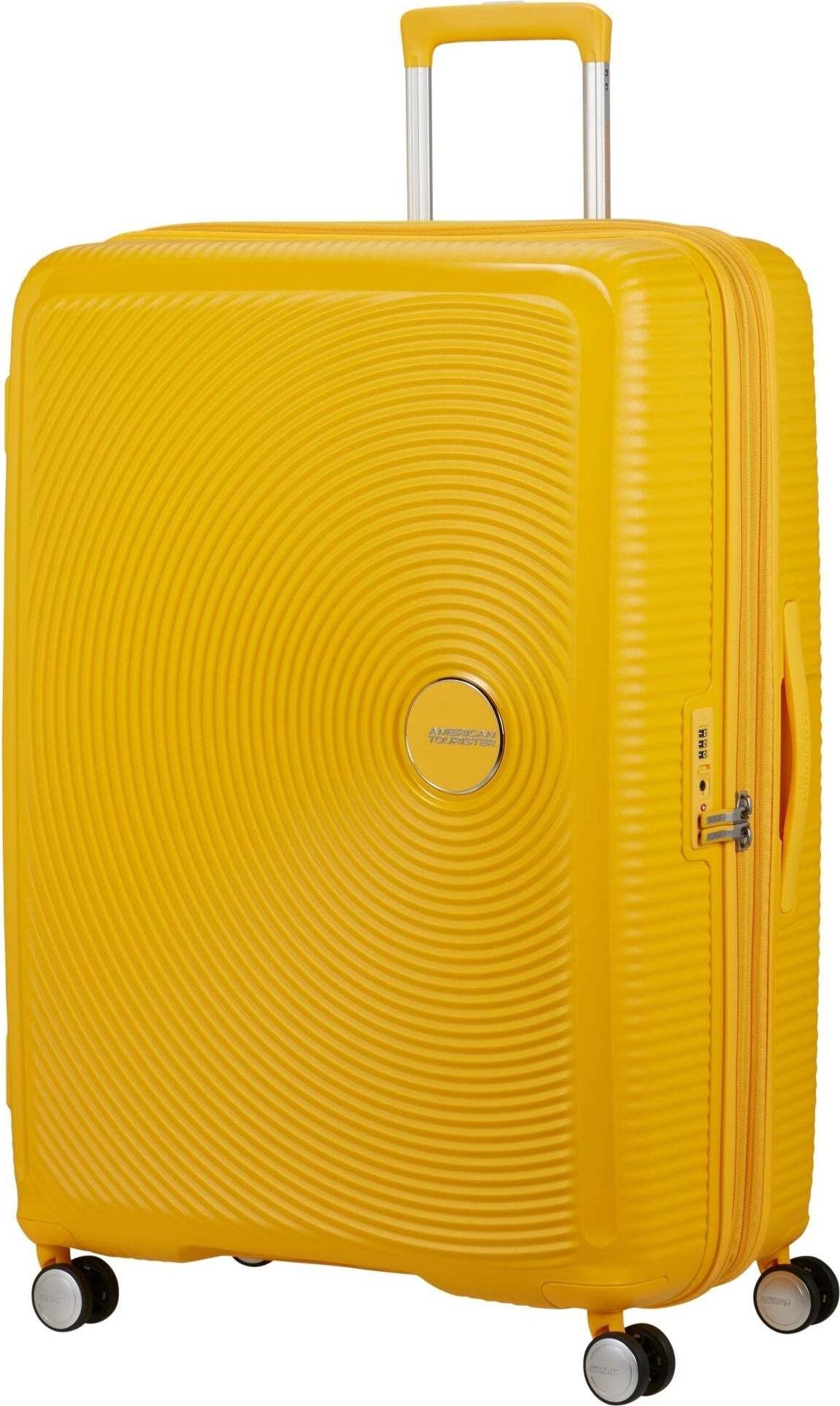 Walizka duża XL American Tourister SoundBox EXP - golden yellow