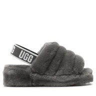 Kapcie damskie - Kapcie Ugg W Fluff Yeah Slide 1095119 Szary - miniaturka - grafika 1