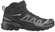 Buty trekkingowe damskie - Buty Salomon X Ultra 360 Mid GTX Black / Magnet - miniaturka - grafika 1