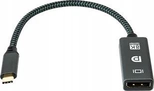 Pawonik Adapter AV ADAPTER USB C DO DP 8K KABEL PRZEJŚCIÓWKA UHD - Złącza, przejściówki, adaptery - miniaturka - grafika 1