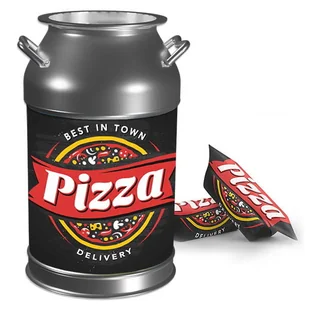KRÓWKI reklamowe z logo metalowa kanka SKARBONKA - Cukierki - miniaturka - grafika 1