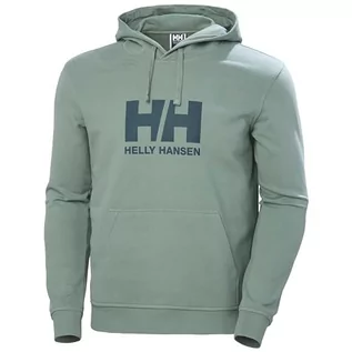 Bluzy męskie - Helly Hansen Męska bluza z kapturem z logo Hh - grafika 1