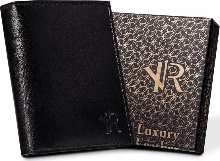 Rovicky Duży portfel męski ze skóry naturalnej Rovicky NoSize