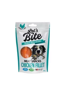 Brit Let's Bite Meat Snacks Chicken Fillet 80g - Przysmaki dla psów - miniaturka - grafika 1