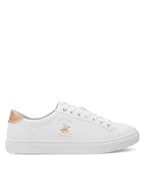 Sneakersy damskie - Beverly Hills Polo Club Sneakersy W-VSS24013 Biały - miniaturka - grafika 1