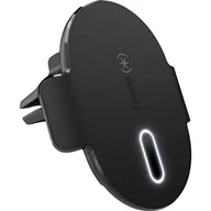 Uchwyty samochodowe do telefonów - Uchwyt na telefon SPECK Charging Vent Mount ClickLock MagSafe Czarny - miniaturka - grafika 1