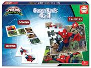 Puzzle - Educa puzzle Spider-Man, 4w1 - miniaturka - grafika 1