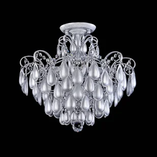 Ozdobna lampa sufitowa, na żarówki E14 MOD056PL-04S z serii CHABROL - Lampy sufitowe - miniaturka - grafika 6