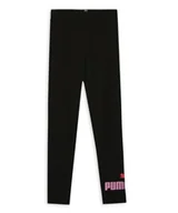 Legginsy - PUMA Dziewczęce legginsy z logo Ess G - miniaturka - grafika 1