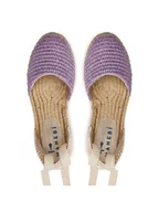Espadryle damskie - Manebi Espadryle Yucatan Flat Valenciana Espadrilles G 3.3 P0 Fioletowy - miniaturka - grafika 1