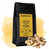 Cappuccino i kawy smakowe - Kawa Kafelov smakowa IMBIROWA 250g ziarnista - miniaturka - grafika 1