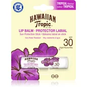 Błyszczyki do ust - Hawaiian Tropic ochrona przed słońcem Lip Balm LSF 30, 4 G Y301110300 - miniaturka - grafika 1