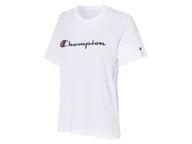 Koszulki i topy damskie - Champion T-shirt damski z bawełny (Biały, M) - miniaturka - grafika 1