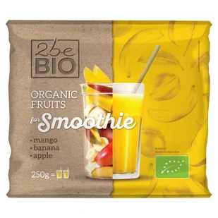 MROŻONKI (2beBIO) SMOOTHIE MIESZANKA ŻÓŁTE OWOCE MROŻONE BIO 250 g - 2beBIO BP-5907222032442 - Mrożonki warzywne i owocowe - miniaturka - grafika 1