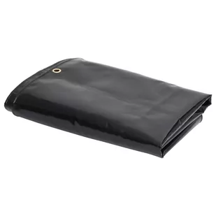 Lumarko Plandeka 650 g/m², 2 x 3 m, czarna - Folie budowlane - miniaturka - grafika 1