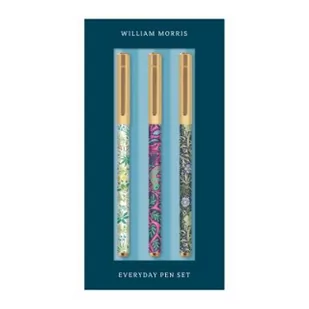 Galison William Morris Everyday Pen Set - Pozostałe książki - miniaturka - grafika 2