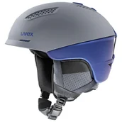 Kaski narciarskie - Uvex Kask narciarski Ultra Pro grey/ink mat (05) 56/6/249/30/05 - miniaturka - grafika 1