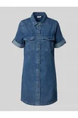 Sukienki - Sukienka jeansowa z kieszeniami z patką na piersi model NEW SIGNE - Noisy May - miniaturka - grafika 1