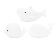 Zabawki interaktywne dla dzieci - Mmini morskie lampki silikonowe wodoodporne 3szt - Rabbit & Friends - miniaturka - grafika 1