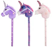 Maskotki i pluszaki - Pluszak Kon Na Kiju z Glosem 80cm Jedn Mix3 Mc50 - miniaturka - grafika 1