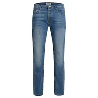 Spodnie męskie - Jack & Jones Tim Original AM 781 klasyczne spodnie jeansowe slim - miniaturka - grafika 1