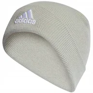Czapki damskie - Czapka adidas Logo szara II3524 Młodzieżowa - miniaturka - grafika 1