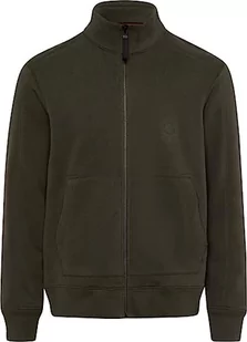 BRAX Męska bluza w stylu Scott Cotton Liquid Interlock, Deep Pine, S - Bluzy męskie - miniaturka - grafika 1