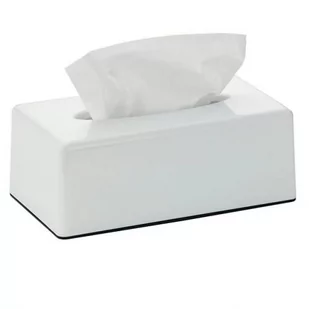 Kela Pojemnik na chusteczki Panno biały KE-22347 - Pojemniki łazienkowe - miniaturka - grafika 1