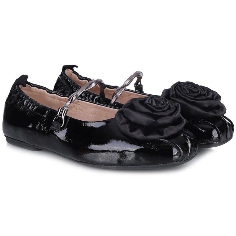 Baleriny damskie Loretta Vitale C38102 BLACK R.38