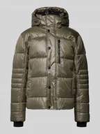 Kurtki męskie - Kurtka pikowana o kroju regular fit z kapturem - miniaturka - grafika 1