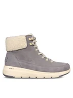 Botki damskie - Skechers Botki Glacial Ultra Woodlands 16677/GRY Szary - miniaturka - grafika 1