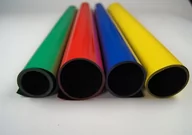 Folie do laminatora - Folia magnetyczna 0,4 mm z laminatem PVC 1mb - żółta - miniaturka - grafika 1