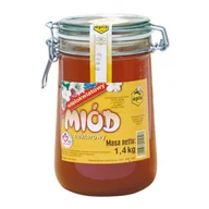 Miód - APIS MIÓD PSZCZELI WIELOKWIATOWY 1,4 KG - miniaturka - grafika 1
