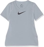 Koszulki i topy damskie - Nike dziewczęcy G Np Top Ss T-shirt Fire Pink/(Black) M - miniaturka - grafika 1