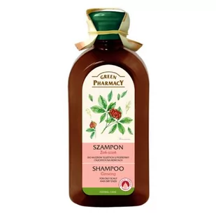 GREEN PHARMACY Szampon do włosów tłustych u podstawy i suchych na końcach Żeń-Szeń, 350ml - !!! WYSYŁKA ZA 0 ZŁ PRZY ZAKUPACH POWYŻEJ 49 ZŁ !!! - Szampony do włosów - miniaturka - grafika 1
