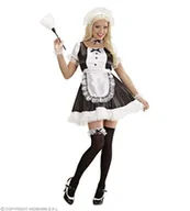 Fartuchy i rękawice kuchenne - Widmann 44414 – Kostium dziewczynki, sukienka, fartuchy, nakrycie głowy, naszyjnik, mankiety, podwiązka, French Maid, domowa dziewczynka, karnawał, impreza tematyczna - miniaturka - grafika 1