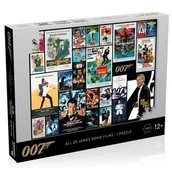 Puzzle - Winning Moves Puzzle James Bond 007 Posters - miniaturka - grafika 1