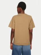 Koszulki i topy damskie - BOSS T-Shirt 50526205 Beżowy Regular Fit - miniaturka - grafika 1
