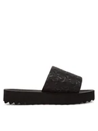 Buty dla dziewczynek - MICHAEL Michael Kors Klapki MK01372001 Czarny - miniaturka - grafika 1
