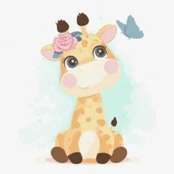 Zabawki kreatywne - Malowania po numerach - Pierwszy znajomy 3030cm - miniaturka - grafika 1