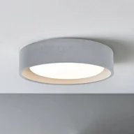 Lampy sufitowe - Beacon Lighting Lampa sufitowa Beacon Uno, szary, beton, Ø 27 cm, GX53 - miniaturka - grafika 1