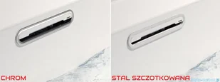 Riho Desire Back2wall LED wanna wolnostojąca przyścienna z oświetleniem Riho Fall napełnianie przez przelew 180x84cm B089012005 - Wanny z hydromasażem - miniaturka - grafika 5