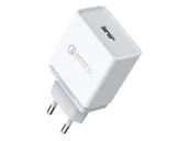 Ładowarki do telefonów - UGREEN Szybka ładowarka sieciowa Quick Charge 3.0 18W 3A USB biały 6957303811335 - miniaturka - grafika 1