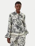 Koszule damskie - Simona Corsellini Koszula P25CPCA00101 Kolorowy Regular Fit - miniaturka - grafika 1