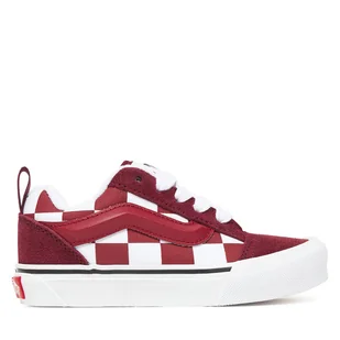 Tenisówki Vans Knu Skool VN000CYUBRD1 Bordowy - Buty dla dziewczynek - miniaturka - grafika 1