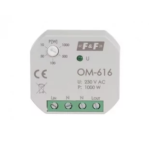 Hager Ogranicznik-poboru-mocy-montaż-podtynkowy-OM-616 OM-616 - Inne akcesoria elektryczne - miniaturka - grafika 1