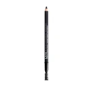 Akcesoria i kosmetyki do stylizacji brwi - NYX professional makeup Professional Makeup - EYEBROW POWDER PENCIL - Kredka do brwi ze szczoteczką - BLACK - miniaturka - grafika 1