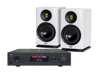 NAD NAD C368 (czarny) + Solano BS 283 (biały) - Zestawy stereo - miniaturka - grafika 1