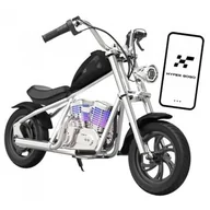 Pojazdy elektryczne dla dzieci - Motorek elektryczny HYPER GOGO Cruiser 12 Plus z aplikacją Czarny - miniaturka - grafika 1