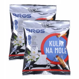 2x BROS KULKI NA MOLE UBRANIOWE KWIATOWE 20 SZTUK - Zwalczanie i odstraszanie szkodników - miniaturka - grafika 1